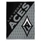 Sleep Squad Las Vegas Aces Logo 60” x 80” Raschel Plush Throw Blanket